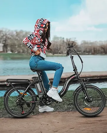 SAMEBIKE CY20 Vélo Électrique Pliant image 5