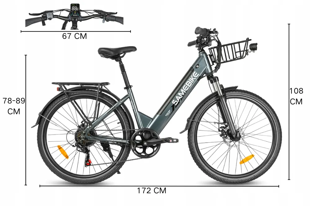 SAMEBIKE RS-A01 Pro Vélo Électrique image 2