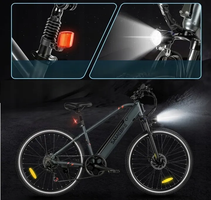 Roues de 27,5 pouces du vélo électrique SAMEBIKE RS-A01 MEN1.0