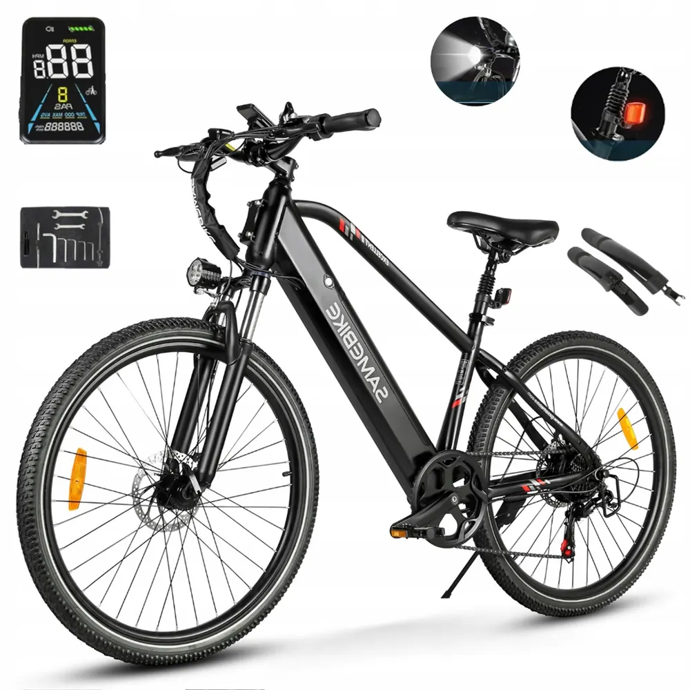 Suspension avant et arrière du vélo électrique SAMEBIKE RS-A01 MEN1.0