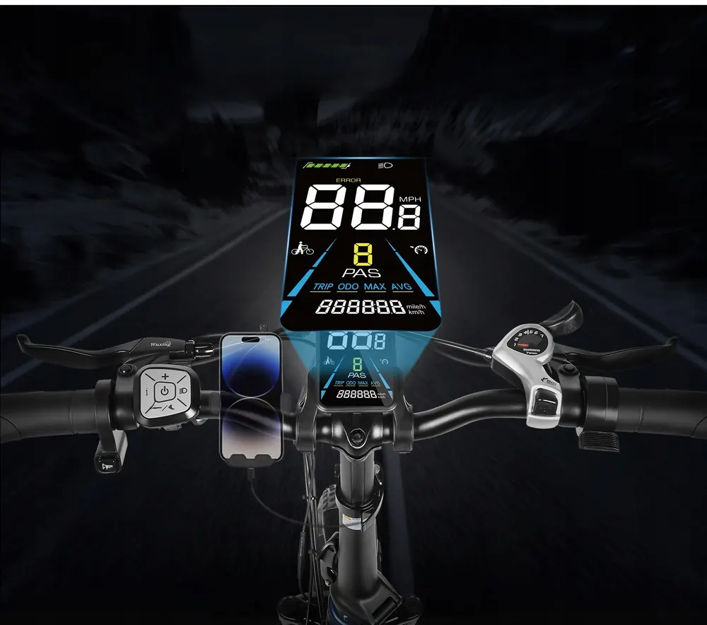 Moteur 250W du SAMEBIKE RS-A02 PRO, vélo électrique pliant puissant