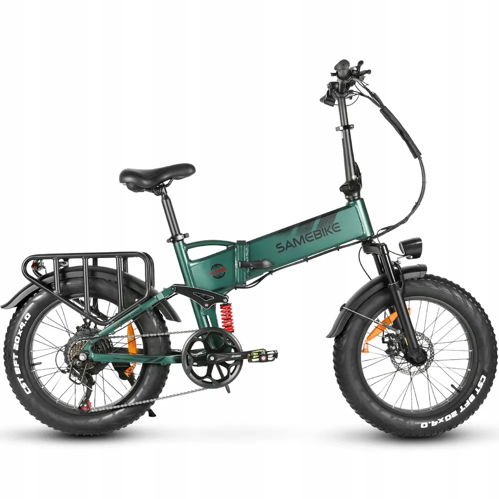 SAMEBIKE RS-A02 PRO vélo électrique pliant adapté aux utilisateurs de 160 à 210 cm