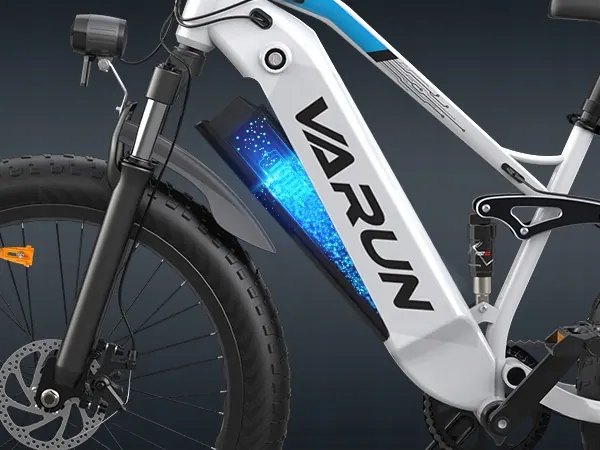 Cadre taille L du VTT électrique VARUN 26X4.0