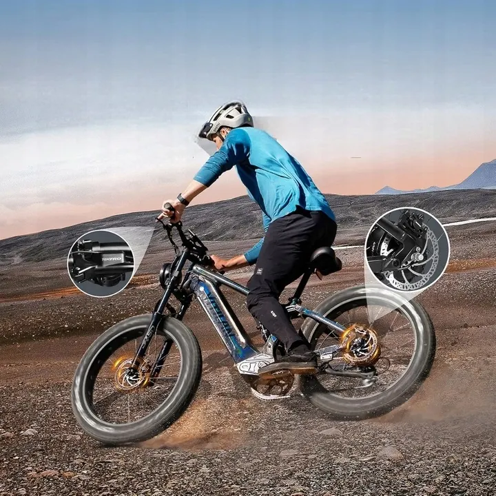 Roues 26 pouces du VITILAN T7 PRO pour tout-terrain